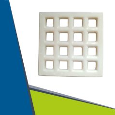Ceramics ventilation grille white D200x200 mm
